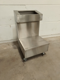 s/s Cutlery trolley